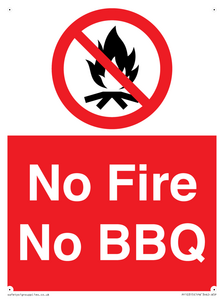 No Fire No BBQ